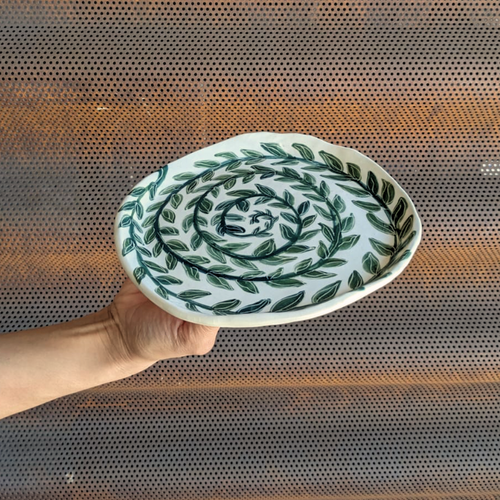 Spiral Ivy Dish