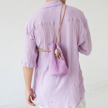 Load image into Gallery viewer, LILAC Mini Bucket Sof Suede