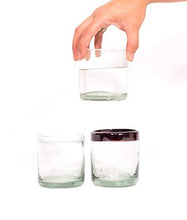 Load image into Gallery viewer, BLOWN GLASS OLD FASHION TUMBLERS