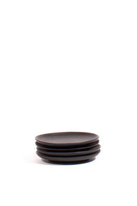 Black Ceramics plate 15cms