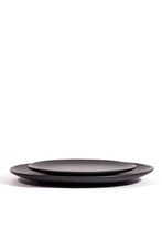 Load image into Gallery viewer, Black Ceramics small plate 23cms