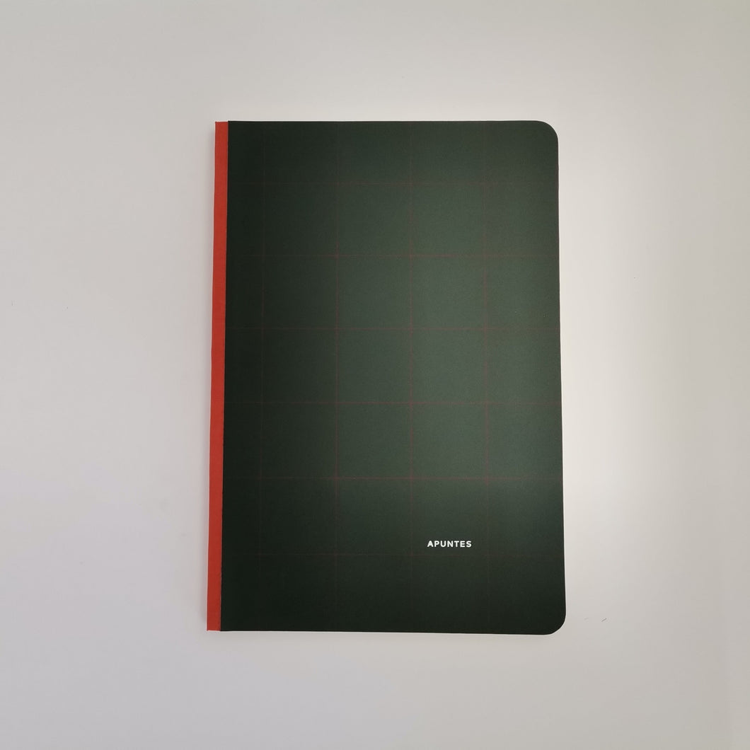 Large soft cover notebook