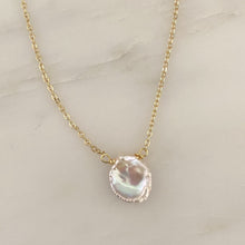 Load image into Gallery viewer, Keshi pearl necklace