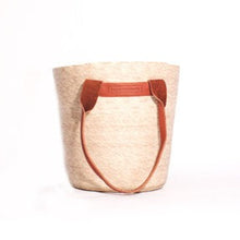 Load image into Gallery viewer, LEATHER HANDLES BASKET