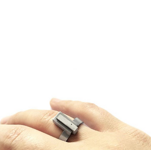 Rectangle ring with cement