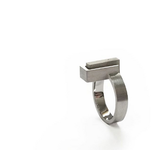 Rectangle ring with cement